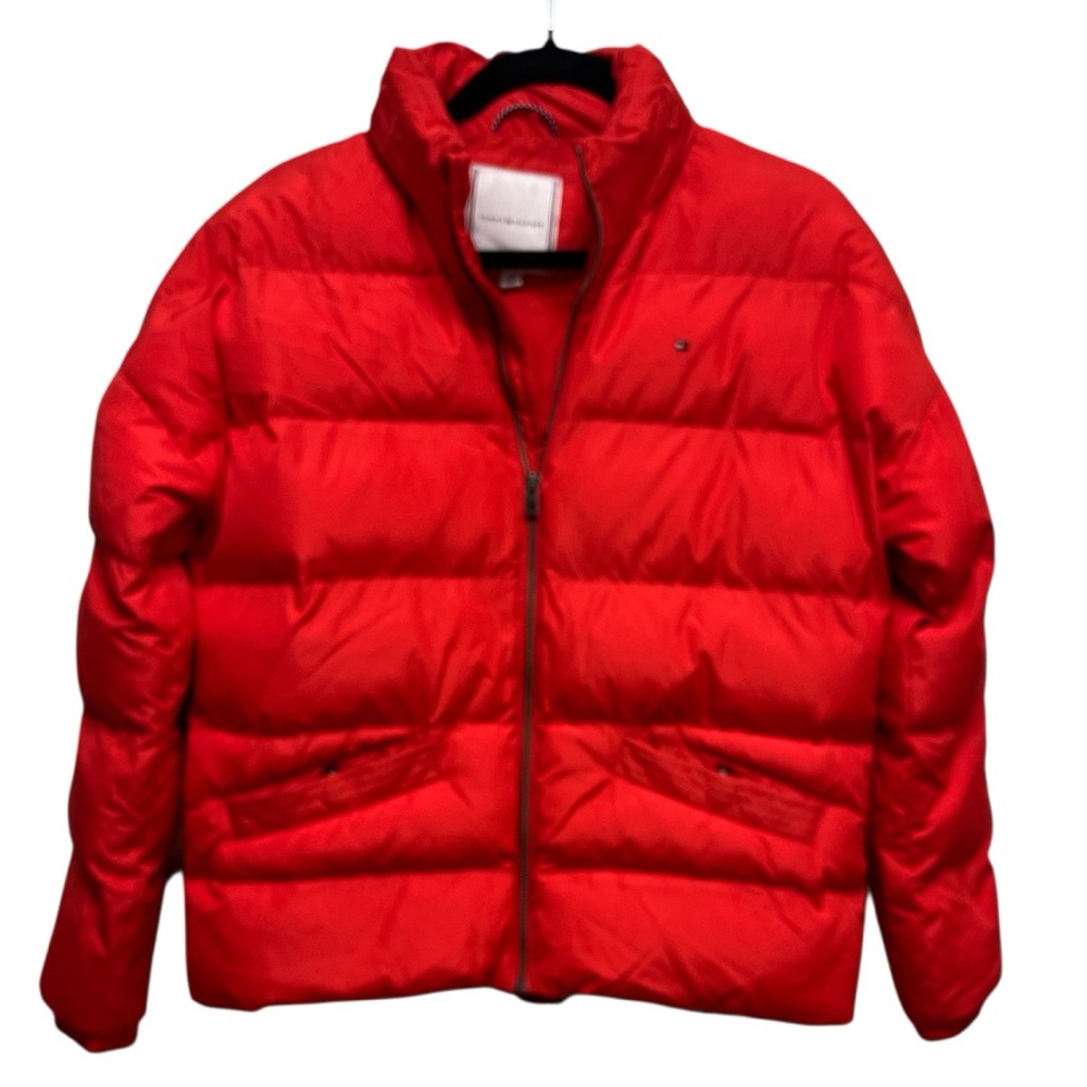 Tommy Hilfiger Bold Red Women’s Outerwear Puffer Jacket Size 16-XL